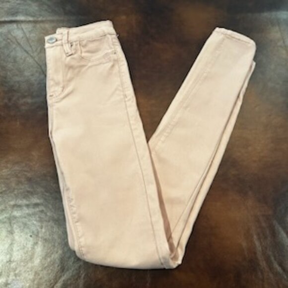 NWOT YMI Women’s Pink Blush Skinny High Rise Stretch Pants Jeans - Picture 4 of 11
